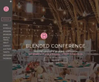 Blendedconference.com(Blended Conference) Screenshot