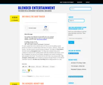 Blendedent.com(Your Source For All Entertainment) Screenshot