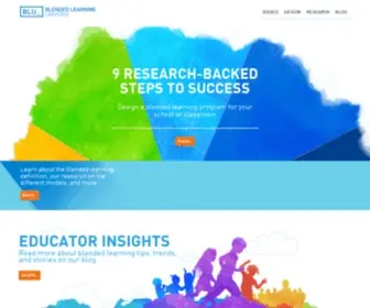 Blendedlearning.org(Blended Learning UniverseBlended Learning Universe) Screenshot