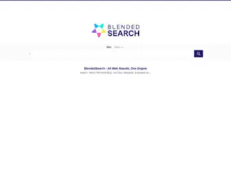 Blendedsearch.com(BlendedSearch) Screenshot