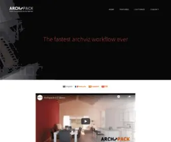 Blender-Archipack.org(This website) Screenshot