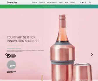 Blender.net.nz(Product Design & Development) Screenshot