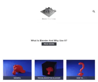 Blenderbasecamp.com(The go to site for all blender related queries) Screenshot