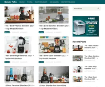 Blenderfolks.com(Trusted Blenders Reviews) Screenshot