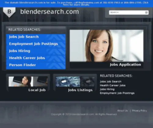 Blendersearch.com(Blendersearch) Screenshot