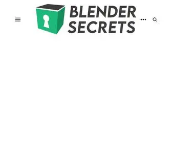 Blendersecrets.org(Blender Secrets) Screenshot