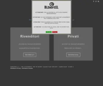Blendfeel.com(The complete vape solution) Screenshot