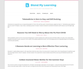 Blendmylearning.com(Where Education) Screenshot