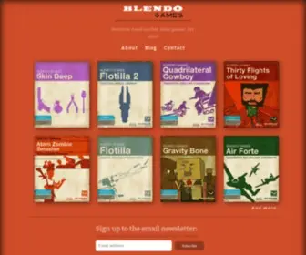 Blendogames.com(BLENDO Games) Screenshot