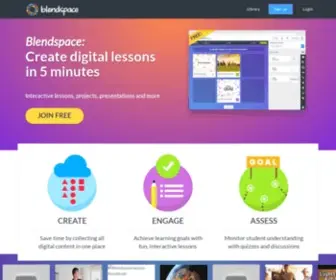 Blendspace.com(Blendspace) Screenshot