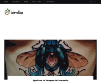 Blendup.com.br(Tendências) Screenshot