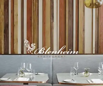 Blenheimhill.com(Blenheim Restaurant) Screenshot