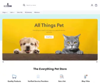 Blepstore.com(Your pet deserves the best) Screenshot
