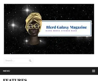 Blerdgalaxy.org(Blerd Galaxy Magazine) Screenshot