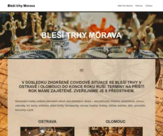 Blesi-TRHY.com(Bleší trhy Morava) Screenshot