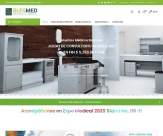 Blesmed.com.mx(Fabricacion De Muebles Medicos Blesmed) Screenshot