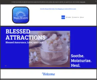 Blessedattractions.com(Blessedattractions) Screenshot