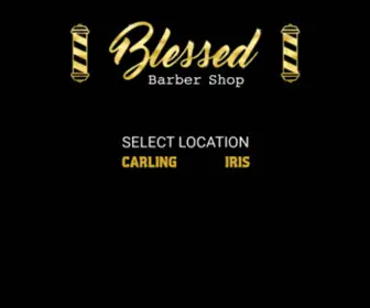 Blessedbarbershop.com(Stay Blessed) Screenshot