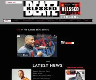 Blessedbeatz.com(Blessed Beatz Radio) Screenshot