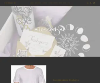 Blessedbeclothing.com(Blessed Be) Screenshot