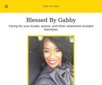 Blessedbygabby.com(Stylist, Braided Hairstyles, Braids, Stylist) Screenshot