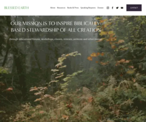 Blessedearth.org(Blessedearth) Screenshot