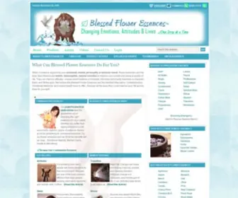 Blessedfloweressences.com(Blessed Flower Essences) Screenshot