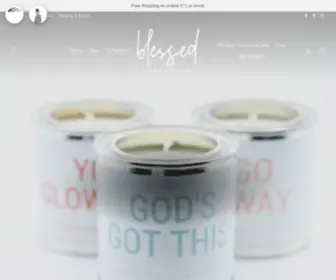 Blessedhomeandbody.com(Shop Blessed Home & Body for stylish inspirational home decor) Screenshot