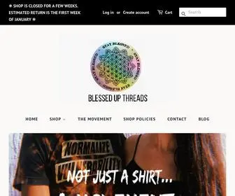 Blessedupthreads.com(Blessed Up Threads) Screenshot