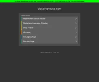 Blessinghouse.com(Blessing House Bed and Breakfast Valdez AlaskaBetter than a Hotel) Screenshot
