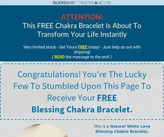 Blessingsfromangels.com(Blessful Chakra Bracelet) Screenshot