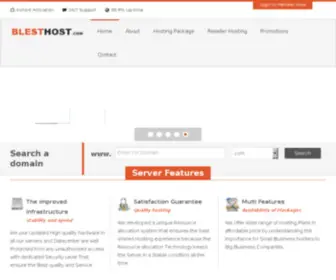 Blesthost.com(Blest Host) Screenshot