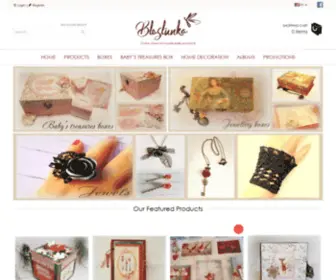 Blestunka.com(Handmade items store) Screenshot