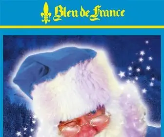 Bleu-DE-France.com("Bleu de France" Официальный сайт) Screenshot