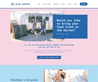 Bleugarten.com(The Bleu Garten) Screenshot