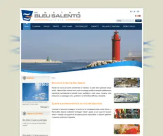 Bleusalento.it(Marina Bleu Salento) Screenshot