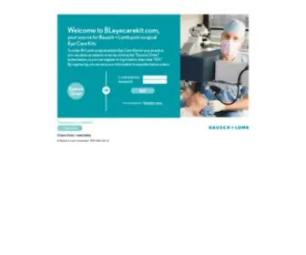 Bleyecarekit.com(Bausch) Screenshot