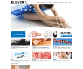 Bleyer.com(Bleyer GmbH) Screenshot