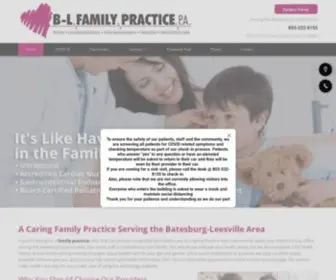 BLFP.net(B-L Family Practice) Screenshot