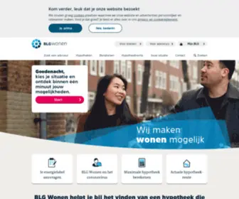 BLgwonen.nl(BLG Wonen) Screenshot
