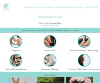 BLHC.com.au(Chiropractic) Screenshot