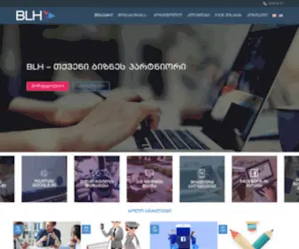 BLH.com.ge(მთავარი გვერდი) Screenshot