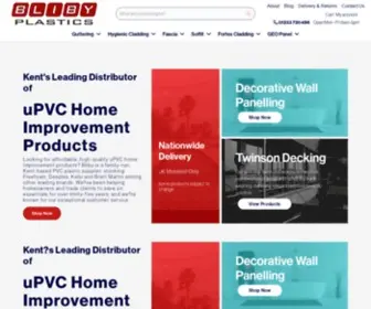 Bliby.net(Kent's Premier Distributor of uPVC Building Supplies) Screenshot
