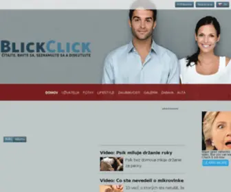 Blickclick.com(Online Dating at Blickclick) Screenshot
