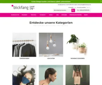 Blickfang-Onlineshop.com(Blickfang Designshop) Screenshot