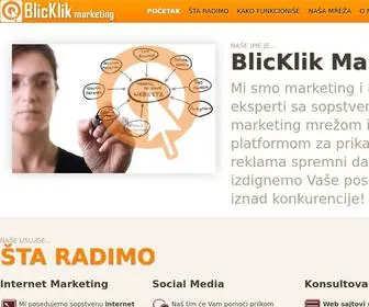 Blicklik.com(Internet Marketing i Reklamiranje) Screenshot