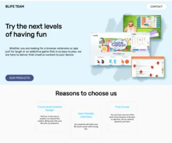 Blife-Team.com(BLife Team LLC) Screenshot