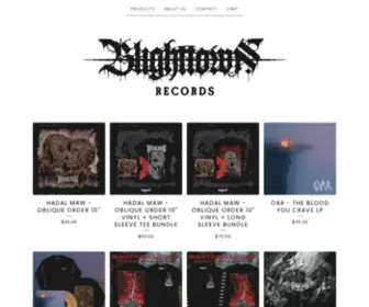 Blighttownrecords.com(Home) Screenshot