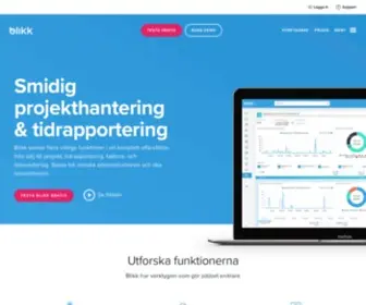 Blikk.se(Affärssystemet med enkel överblick) Screenshot