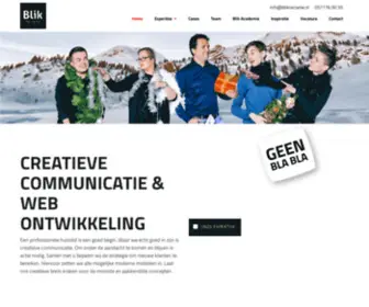 Blikreclame.nl(Creatieve communicatie) Screenshot